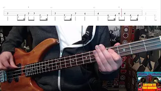 Listen To The Music by The Doobie Brothers - Bass Cover with Tabs Play-Along