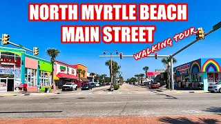 North Myrtle Beach Main Street Walking Tour in the Summer!