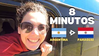 Esse TREM une a ARGENTINA ao PARAGUAI | Viajamos de Posadas 🇦🇷 à Encarnacion 🇵🇾 pelo trem binacional