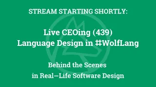Live CEOing Ep 439: Sound & Vision Design Review for Wolfram Language 12.3