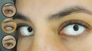 HALLOWEEN COLORED CONTACTS *10 PAIRS!* ColorCl Color Play Review