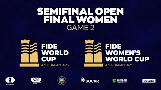 FIDE World Cup 2023 | Semifinal Open | Final Women | Game 2