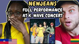 REACTION TO NewJeans (뉴진스) - Full Performance at K-Wave Concert Inkigayo | FIRST TIME WATCHING