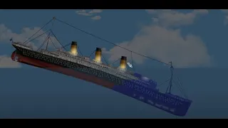 (Version B) Sinking R.M.S. Titanic, then raising it in floating sandbox