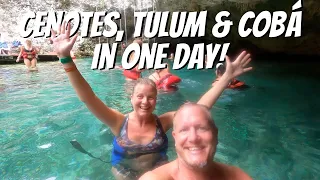 ¡Cenotes, Tulum y Cobá en un día!