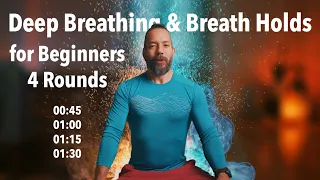 Wim Hof Guided Breathing: 4 Rounds For Beginners