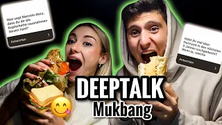 Late Night COUPLE Deeptalk MUKBANG | NicoleDon