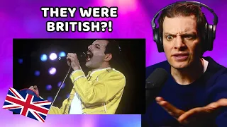 American Reacts to Top 10 British Rock Bands!
