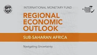 PUBLIC PRESENTATION OF IMF REGIONAL ECONOMIC OUTLOOK 2019