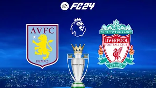 FC 24 | Aston Villa vs Liverpool - Premier League English 23/24 - PS5™ Full Match & Gameplay