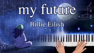 my future - Billie Eilish | Original Piano Arrangement (Fender Rhodes Sound)