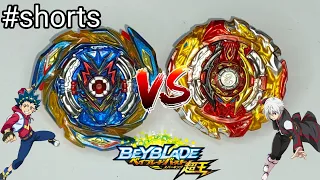 Brave Valkyrie VS World Spriggan - Beyblade Burst Sparking #shorts