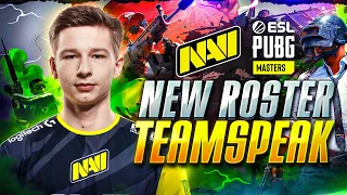 Тимспик Нового Состава NAVI PUBG на ESL Masters 2021