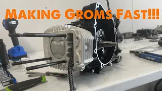 Building The Ultimate Honda Grom ! Big HP ! 5 Speed ! Full Engine Build !