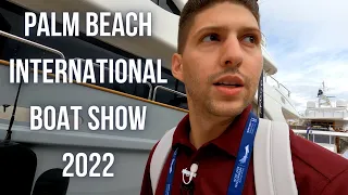 SuperYachts at the 2022 Palm Beach International Boat Show | Yacht Addiction Behind the Scenes