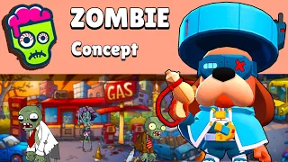 ces ABONNÉS de 13 ans me HARCELENT en concept MODE ZOMBIE sur Brawl Stars !