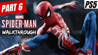 Marvel's Spider-Man Walkthrough Part 6 on PS5 (No Commentary) - مارفيل سبايدر مان (الجزء 6)