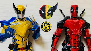 Homemade Armored Deadpool And Wolverine Using Soda Cans | Save those Cans♻️