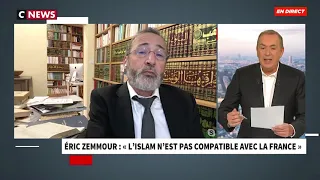 Tareq Oubrou était invité sur CNEWS - " L'islam n'est pas compatible avec la France ? "