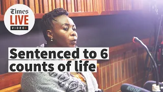 Watch the moment killer cop Rosemary Ndlovu is sentenced to life imprisonment