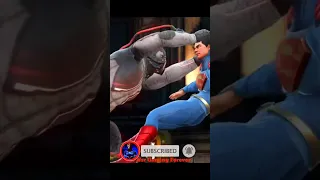 Enraged Bane vs Superman 😱⚡ fight|Injustice 2 #injustice2 #shorts #viral