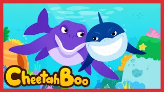 [NEW❗] 💥Megalodon VS Mosasaurus💥 | Dinosaur for kids | Nursery rhymes | Kids song | #Cheetahboo