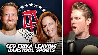 We React to Erika Ayers Stepping Down As CEO of Barstool Sports - Youtube Exclusive