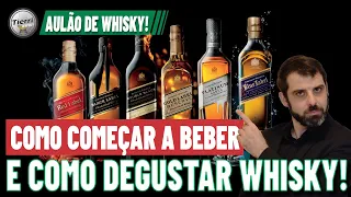 QUAL A FORMA CORRETA DE BEBER WHISKY?  E COMO DEGUSTAR WHISKY?