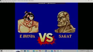 Street Fighter History The Matches (Street Fighter 2 Champion Edition Fightcade 2)