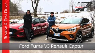 Ford Puma VS Renault Captur | piacere di guida o ADAS ben fatti?