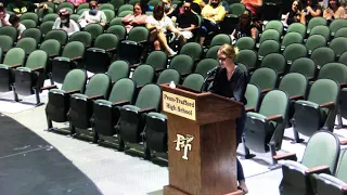 Belle’s Penn Trafford School Board Speech 9/13/21