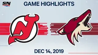 NHL Highlights | Devils vs Coyotes – Dec. 14, 2019