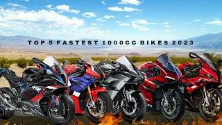 Top 5 Fastest 1000cc Motorcycles 2024 : CBR1000RRR vs S1000RR vs Superleggera V4 vs M1000RR vs H2R