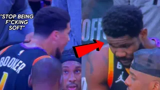 *UNSEEN* Devin Booker Tells DeAndre Ayton To “Stop Moving Soft As F*ck” & Kevin Durant Defends Him😬