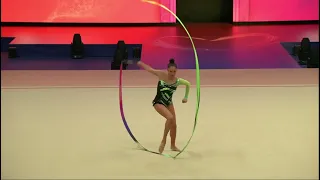 Elzhana Taniyeva (KAZ) Ribbon Qualification 40th FIG Rhythmic Gymnastics World Championships 2023