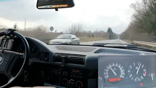 0-100 km/h: BMW E34 518i 115 HP