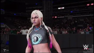 WWE2k19  Bianca Belair vs Alexa Bliss （no coffee, no bliss）full match