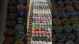 bottle cap bar top w/ epoxy resin part 2