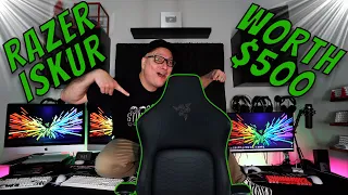 Razer Iskur Gaming Chair Review (all black version), WORTH $500?