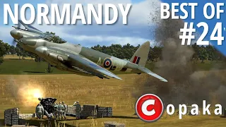 il2 Sturmovik Battle of Normandy | Dogfights compilation | satisfying crashes | compilation #24