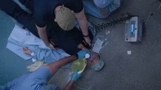 (S19x20) Owen tries to resuscite Teddy  Grey's Anatomy