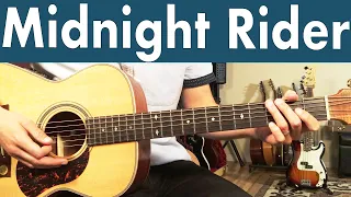 Midnight Rider Guitar Lesson (Allman Brothers Band)