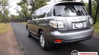 2016 Nissan Patrol Ti V8 (Y62) 0-100km/h & engine sound