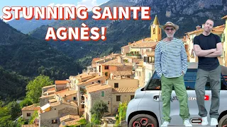 SAINTE AGNES, The Incredible Village High ABOVE Menton!🇫🇷🍋