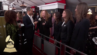 Megadeth | Red Carpet | 59th GRAMMYs