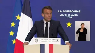 Emmanuel Macron appelle à "doubler" le budget de l’UE