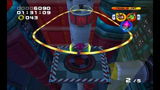 Sonic Heroes: Final Fortress (Team Chaotix) 67690 points (Normal Mission)