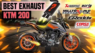 KTM 200 Exhaust Sound 🔥 SC Project,Modification,Review,Mods,Upgrade,Arrow,LeoVince,SC Project,Mivv+