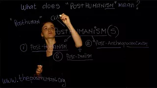 3. What is POSTHUMANISM? Dr. Ferrando (NYU) - Course "The Posthuman" Lesson n. 3