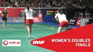 F | WD | MATSUMOTO/NAGAHARA (JPN) [3] vs KIM/KONG (KOR) | BWF 2019